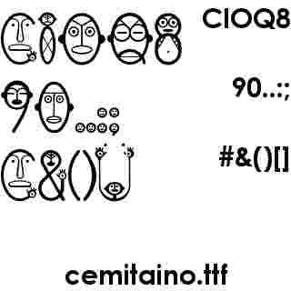 cemitaino font