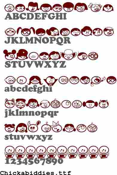 kids font