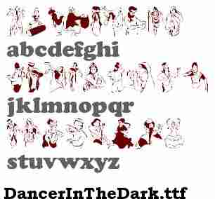 Dancer font
