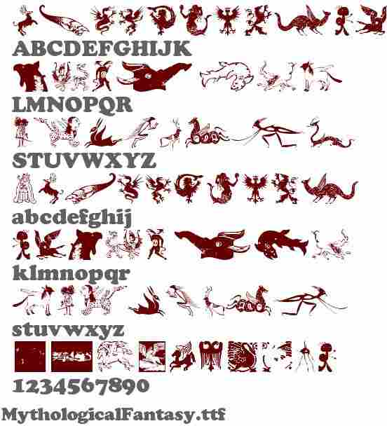 kritter dingbats
